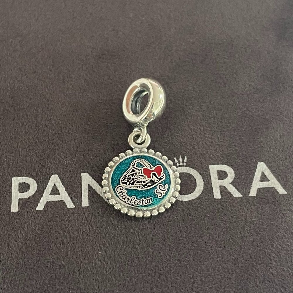 Pandora Charleston, SC Charm, the South Carolina Travel Pendant, s925 ALE - Picture 1 of 4